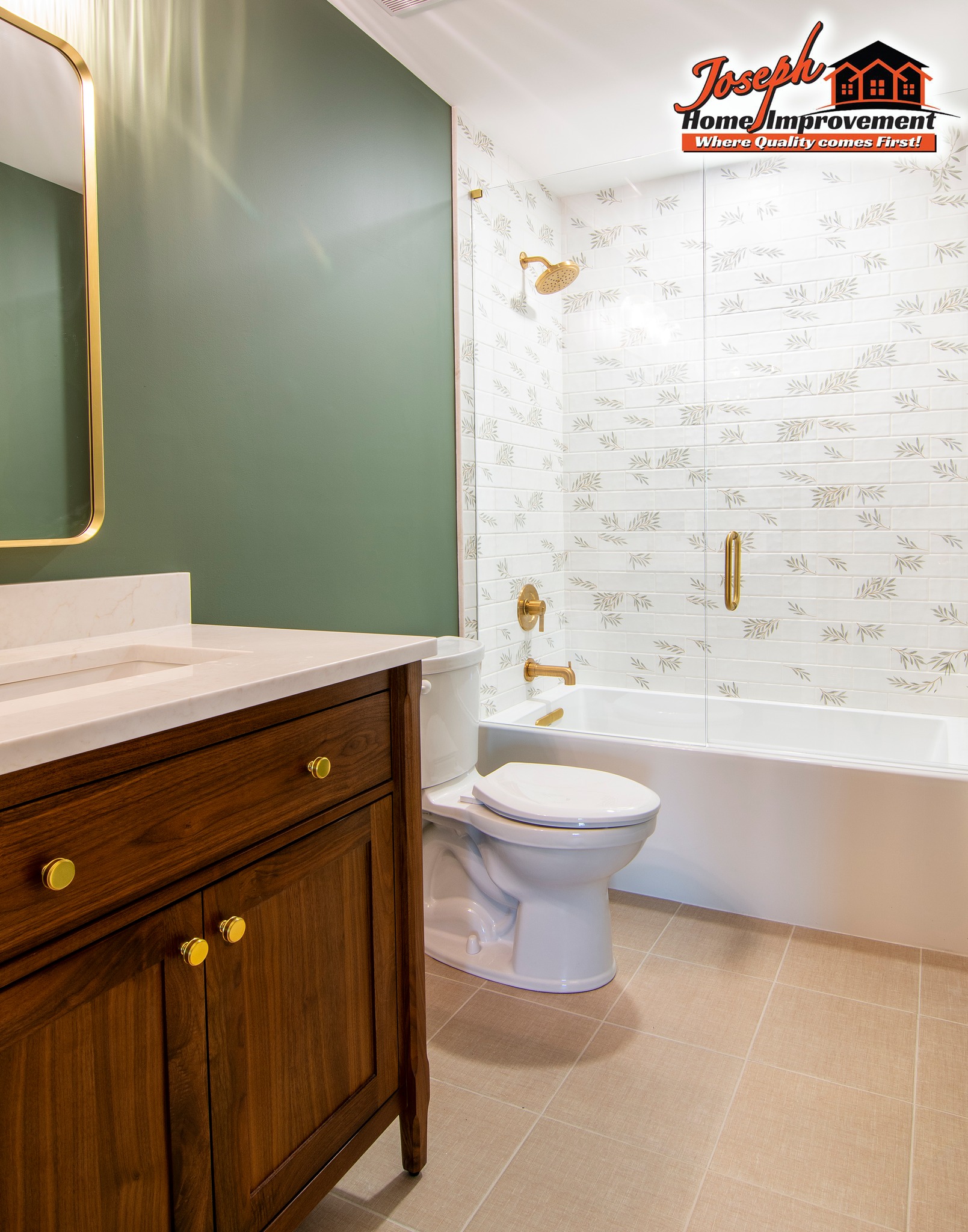 hall bathroom remodel